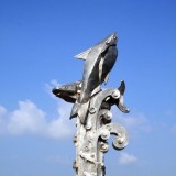 Памятник рыбе в г.Тяудок, Вьетнам