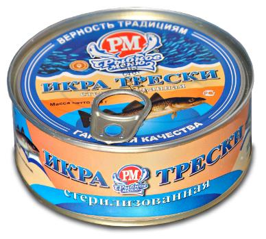 Икра трески стерилизованная. Рыбное меню. РосКон. Отзывы