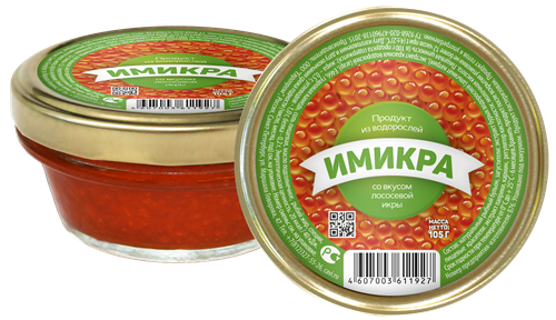 Продукт из морских водорослей со вкусом лососевой икры. ООО "Европром". Отзывы