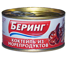 Коктейль из морепродуктов. Беринг. Отзывы