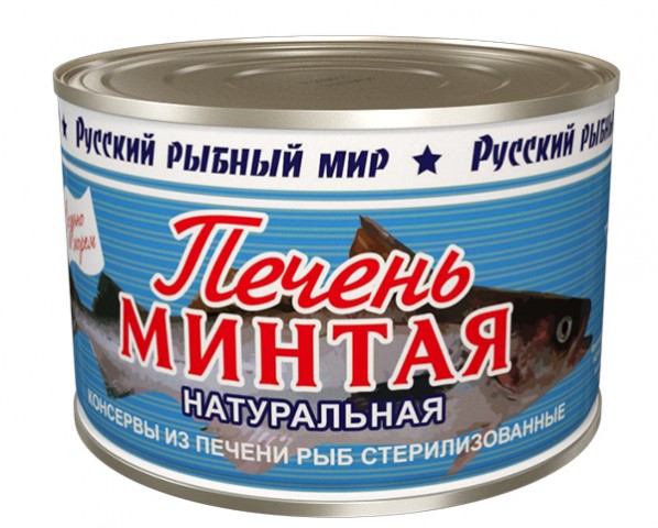 Печень минтая натуральная. Русский рыбный мир. Отзывы