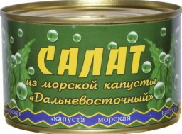 Салат из морской капусты «Дальневосточный». Рыбозавод Большекаменский. Отзывы