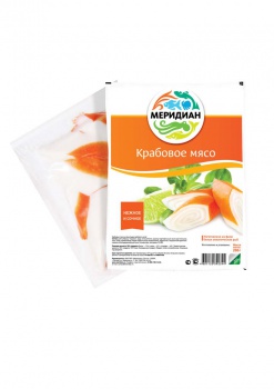 Охлажденное крабовое мясо, 200 г. Меридиан. Отзывы